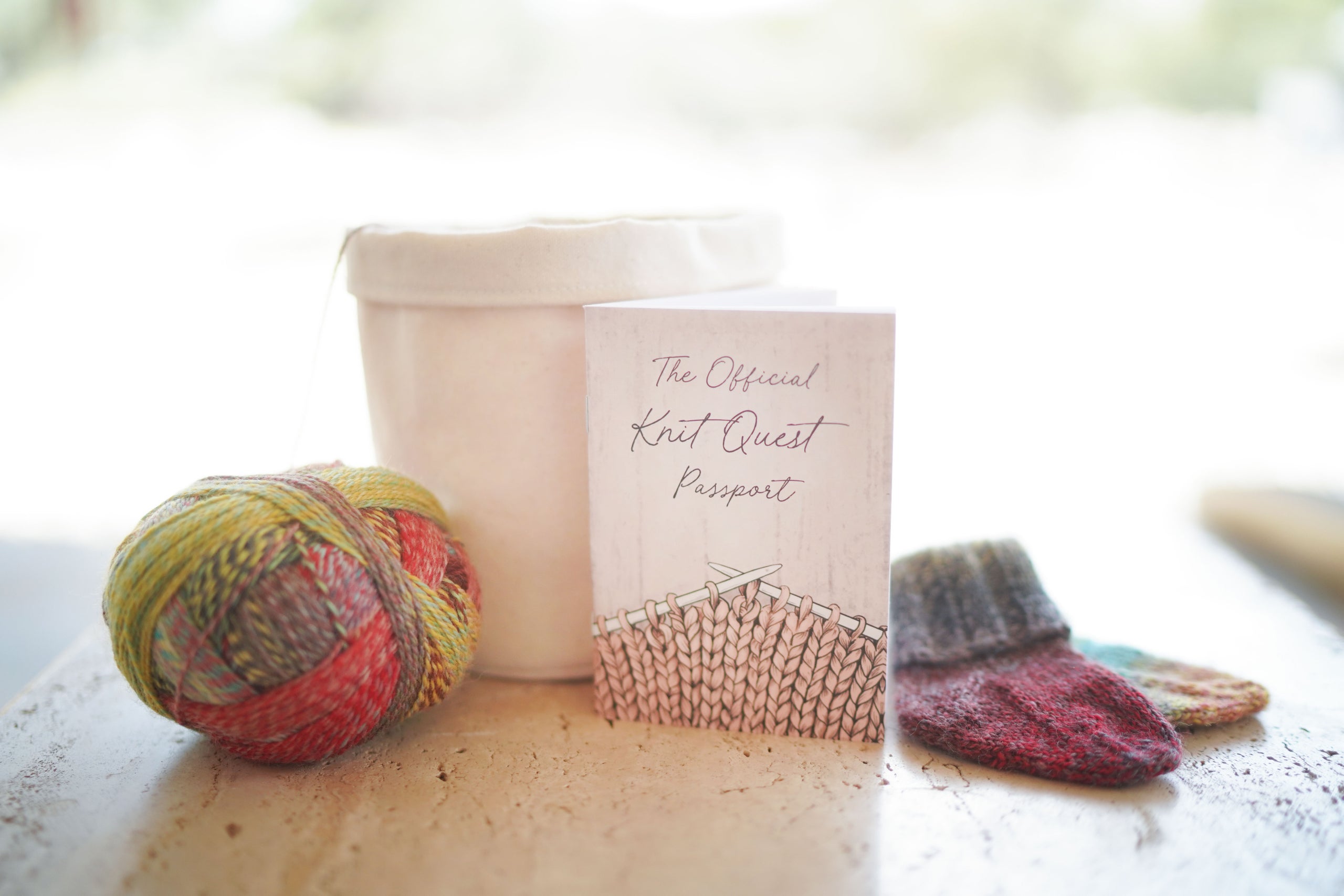 Knit Quest Passport | Farm to Needle Yarn Shop