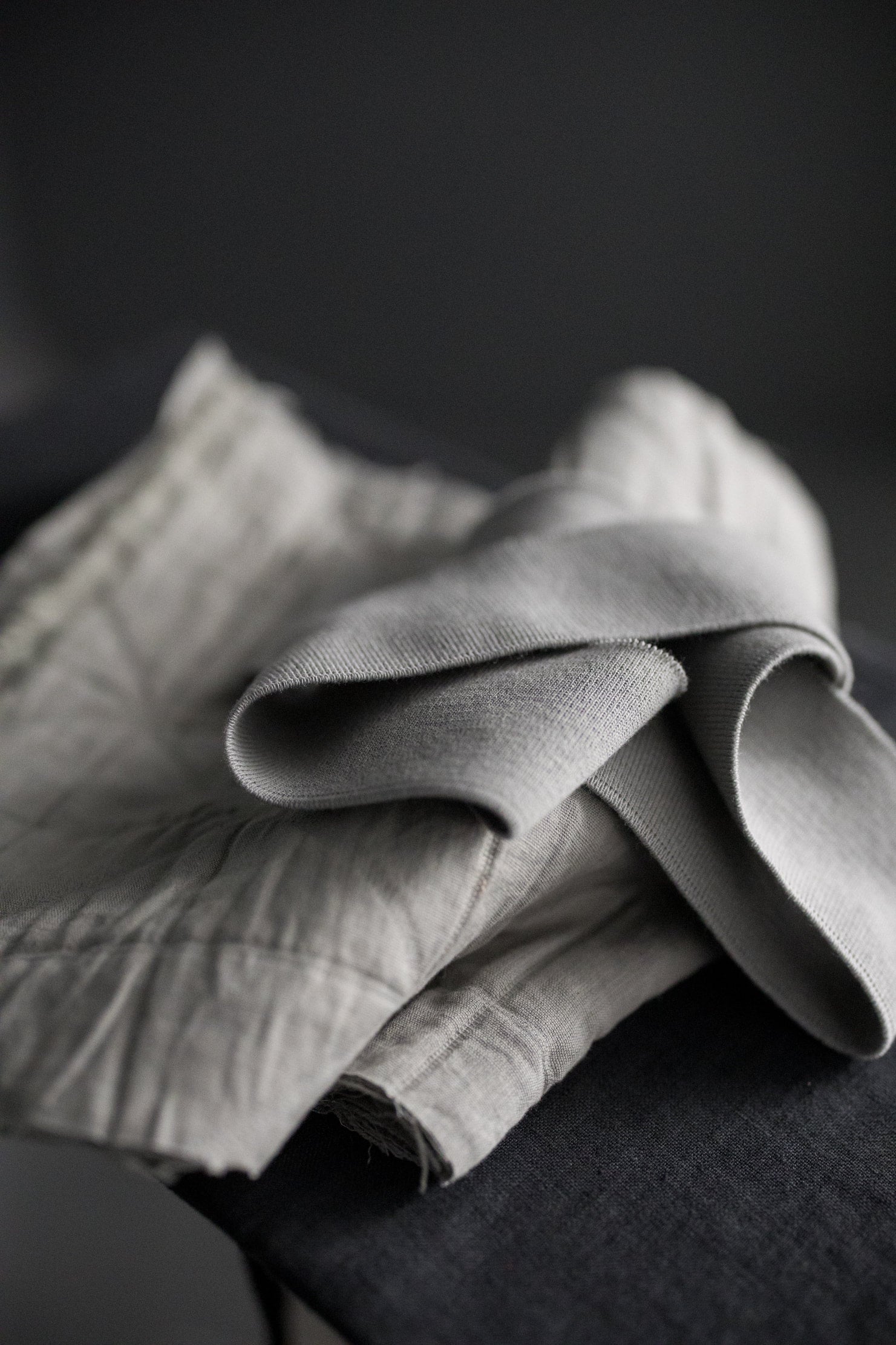 Blue Grey Cotton Rib - Merchant & Mills Blue Grey Cotton Rib - Merchant & Mills